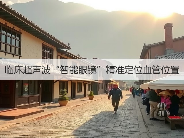 临床超声波“智能眼镜”精准定位血管位置(图2) 临床超声波“智能眼镜”精准定位血管位置(图2)