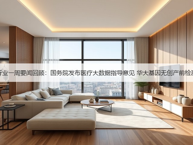 医疗行业一周要闻回顾:国务院发布医疗大数据指导意见 华大基因无创产前检测技术(图1) 医疗行业一周要闻回顾:国务院发布医疗大数据指导意见 华大基因无创产前检测技术(图1)