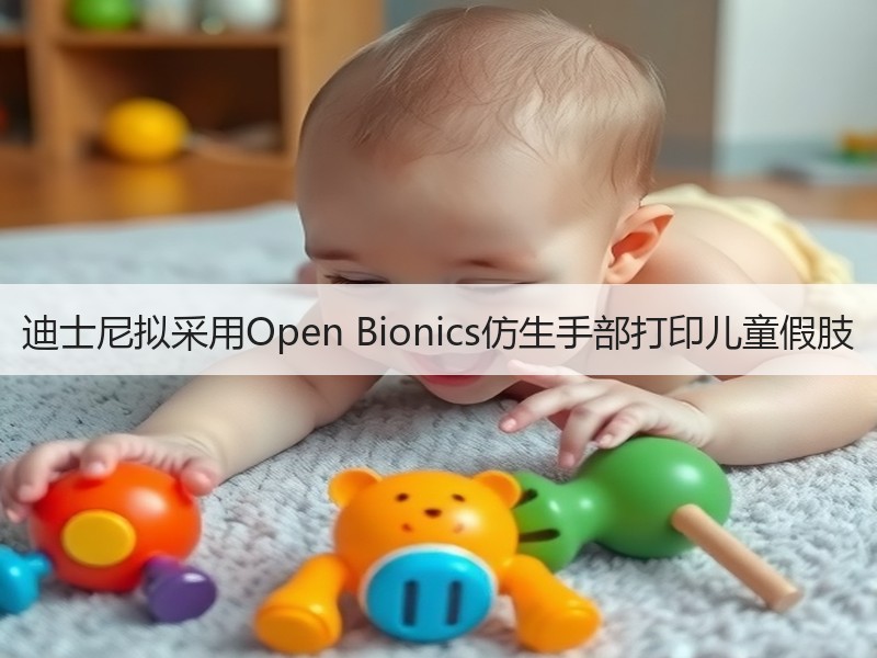 迪士尼拟采用Open Bionics仿生手部打印儿童假肢