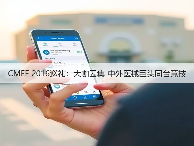 CMEF 2016巡礼:大咖云集 中外医械巨头同台竞技(图2) CMEF 2016巡礼:大咖云集 中外医械巨头同台竞技(图2)