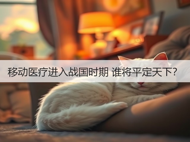 移动医疗进入战国时期 谁将平定天下？(图1)