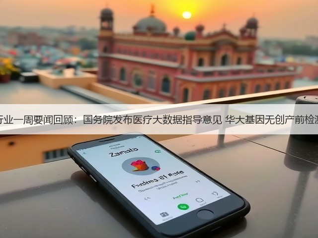 医疗行业一周要闻回顾:国务院发布医疗大数据指导意见 华大基因无创产前检测技术(图2) 医疗行业一周要闻回顾:国务院发布医疗大数据指导意见 华大基因无创产前检测技术(图2)