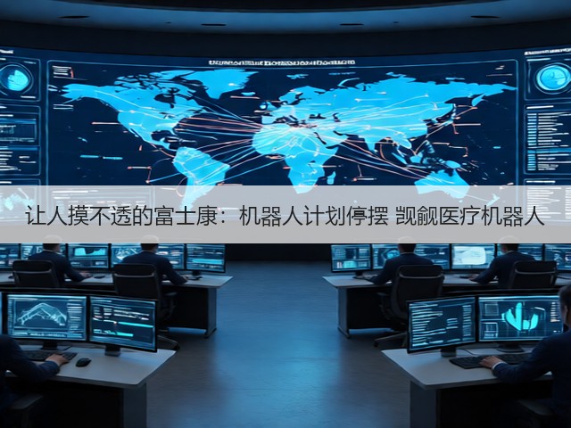 让人摸不透的富士康:机器人计划停摆 觊觎医疗机器人(图2) 让人摸不透的富士康:机器人计划停摆 觊觎医疗机器人(图2)