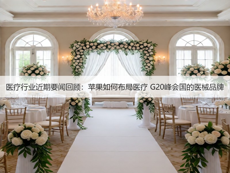 医疗行业近期要闻回顾：苹果如何布局医疗 G20峰会国的医械品