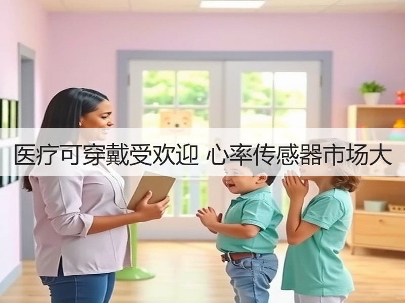 医疗可穿戴受欢迎 心率传感器市场大