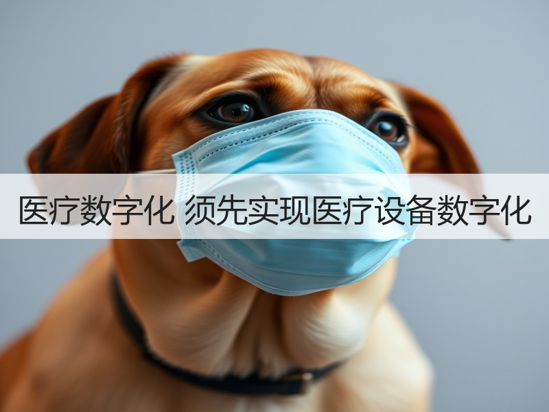 医疗数字化 须先实现医疗设备数字化