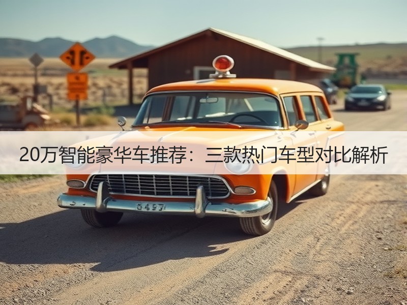 20万智能豪华车推荐：三款热门车型对比解析