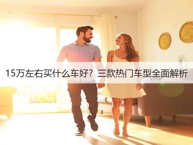 15万左右买什么车好?三款热门车型全面解析(图3) 15万左右买什么车好?三款热门车型全面解析(图3)