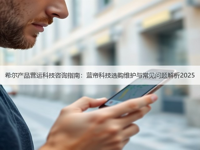 希尔产品营运科技咨询指南:蓝帝科技选购维护与常见问题解析2025(图3) 希尔产品营运科技咨询指南:蓝帝科技选购维护与常见问题解析2025(图3)
