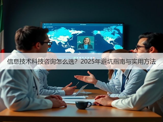 信息技术科技咨询怎么选?2025年避坑指南与实用方法(图1) 信息技术科技咨询怎么选?2025年避坑指南与实用方法(图1)
