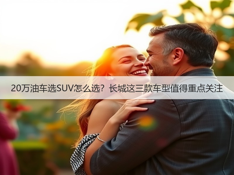 20万油车选SUV怎么选？长城这三款车型值得重点关注