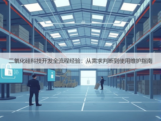 二氧化硅科技开发全流程经验:从需求判断到使用维护指南(图2) 二氧化硅科技开发全流程经验:从需求判断到使用维护指南(图2)