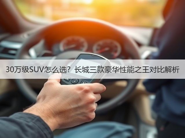 30万级SUV怎么选?长城三款豪华性能之王对比解析(图1) 30万级SUV怎么选?长城三款豪华性能之王对比解析(图1)