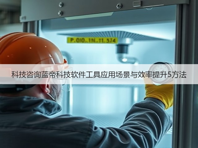 科技咨询蓝帝科技软件工具应用场景与效率提升5方法(图3) 科技咨询蓝帝科技软件工具应用场景与效率提升5方法(图3)