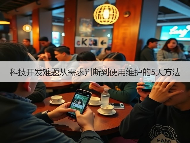科技开发难题从需求判断到使用维护的5大方法(图2) 科技开发难题从需求判断到使用维护的5大方法(图2)