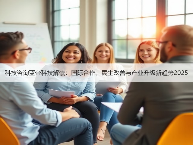 科技咨询蓝帝科技解读:国际合作、民生改善与产业升级新趋势2025(图1) 科技咨询蓝帝科技解读:国际合作、民生改善与产业升级新趋势2025(图1)