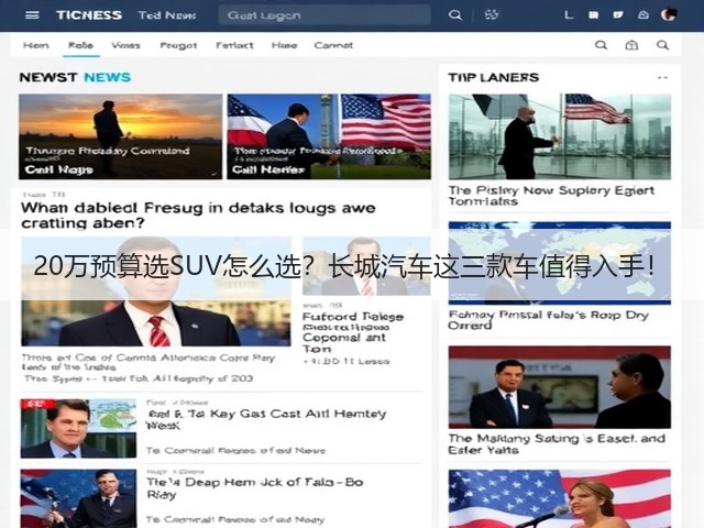 20万预算选SUV怎么选?长城汽车这三款车值得入手!(图3) 20万预算选SUV怎么选?长城汽车这三款车值得入手!(图3)