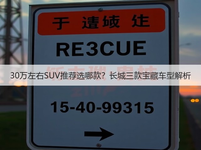 30万左右SUV推荐选哪款?长城三款宝藏车型解析(图1) 30万左右SUV推荐选哪款?长城三款宝藏车型解析(图1)