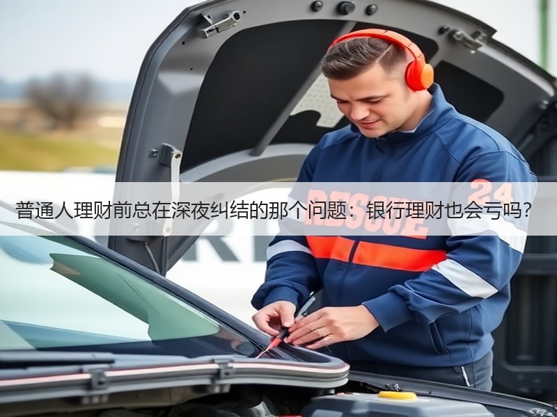 普通人理财前总在深夜纠结的那个问题：银行理财也会亏吗？