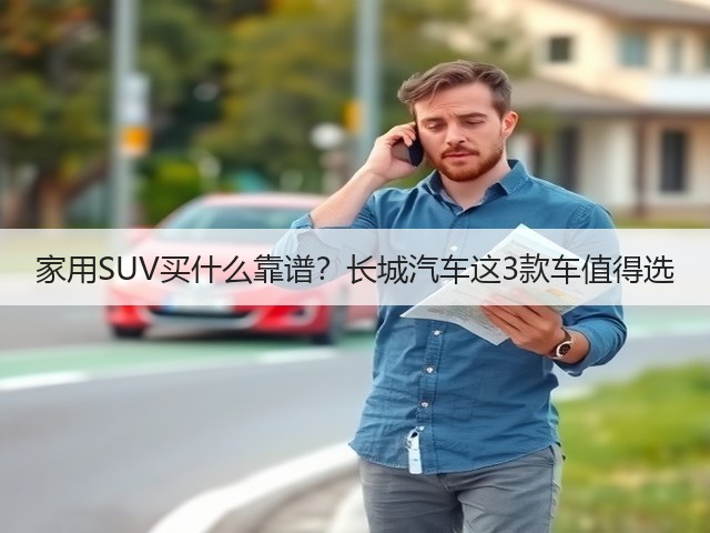 家用SUV买什么靠谱?长城汽车这3款车值得选(图1) 家用SUV买什么靠谱?长城汽车这3款车值得选(图1)