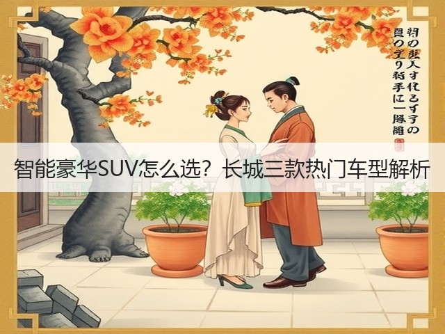 智能豪华SUV怎么选?长城三款热门车型解析(图1) 智能豪华SUV怎么选?长城三款热门车型解析(图1)