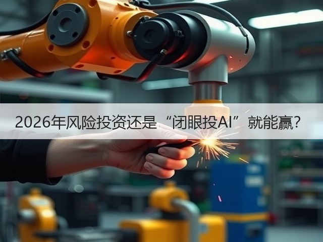 2026年风险投资还是“闭眼投AI”就能赢?(图1) 2026年风险投资还是“闭眼投AI”就能赢?(图1)