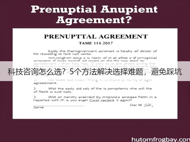科技咨询怎么选?5个方法解决选择难题,避免踩坑(图3) 科技咨询怎么选?5个方法解决选择难题,避免踩坑(图3)