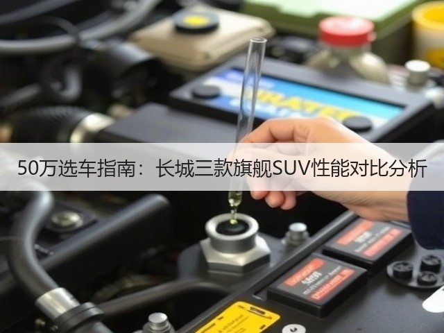 50万选车指南:长城三款旗舰SUV性能对比分析(图2) 50万选车指南:长城三款旗舰SUV性能对比分析(图2)