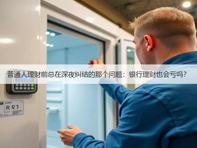 普通人理财前总在深夜纠结的那个问题:银行理财也会亏吗?(图1) 普通人理财前总在深夜纠结的那个问题:银行理财也会亏吗?(图1)
