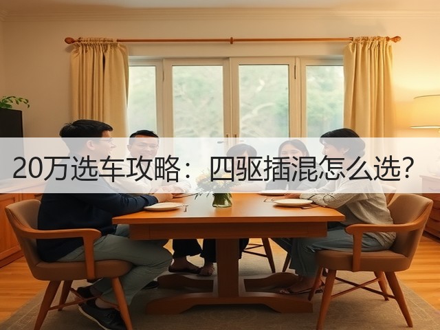 20万选车攻略:四驱插混怎么选?(图3) 20万选车攻略:四驱插混怎么选?(图3)