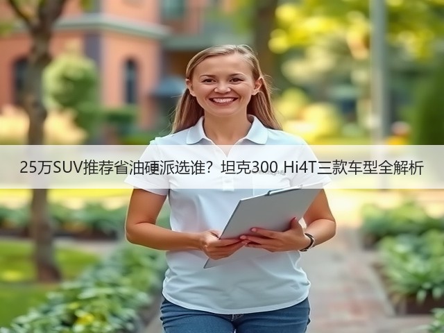 25万SUV推荐省油硬派选谁?坦克300 Hi4T三款车型全解析(图3) 25万SUV推荐省油硬派选谁?坦克300 Hi4T三款车型全解析(图3)