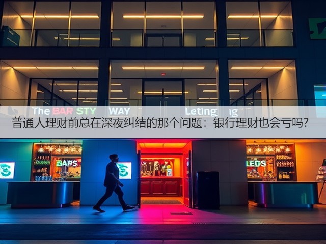 普通人理财前总在深夜纠结的那个问题:银行理财也会亏吗?(图3) 普通人理财前总在深夜纠结的那个问题:银行理财也会亏吗?(图3)